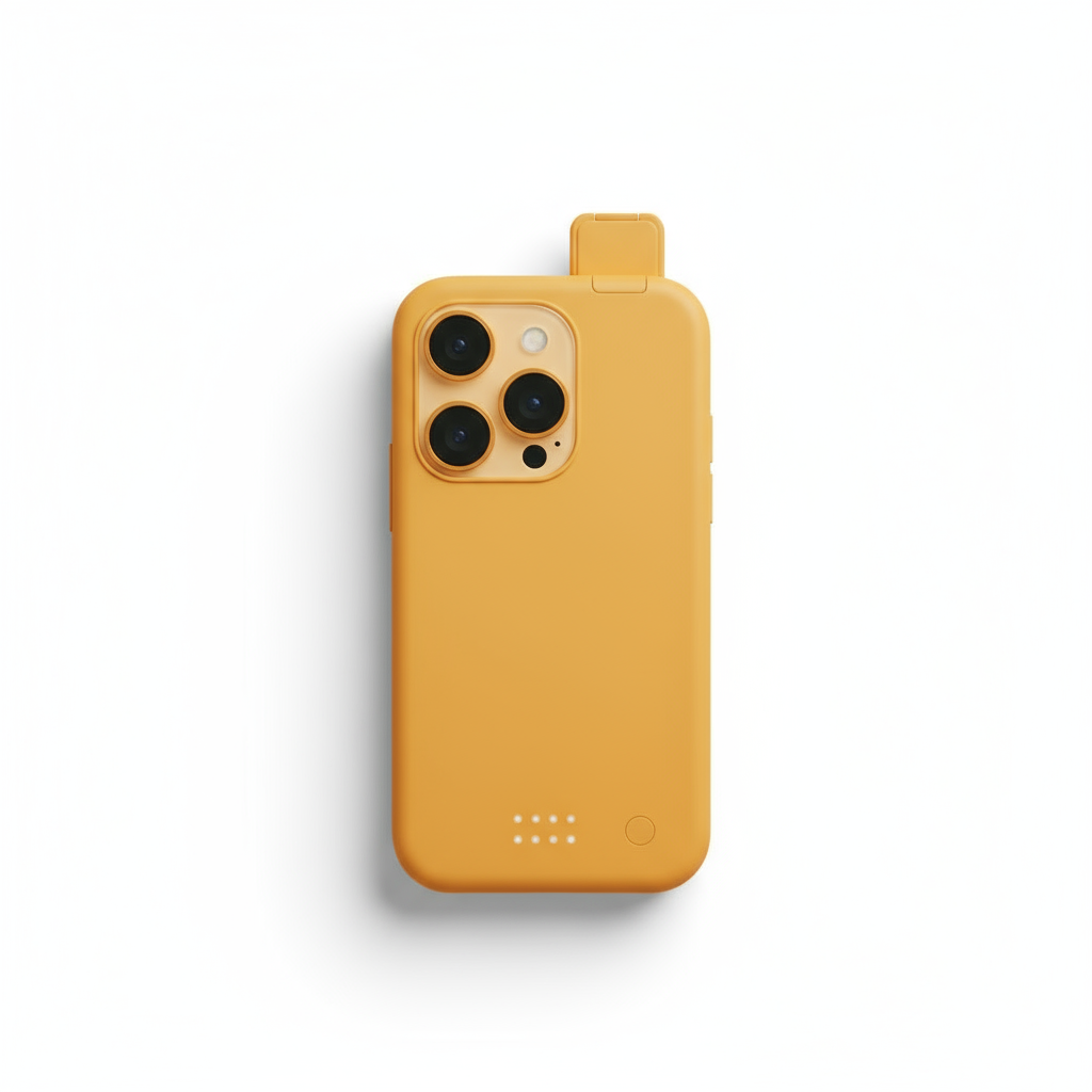 Coque mangue fond blanc