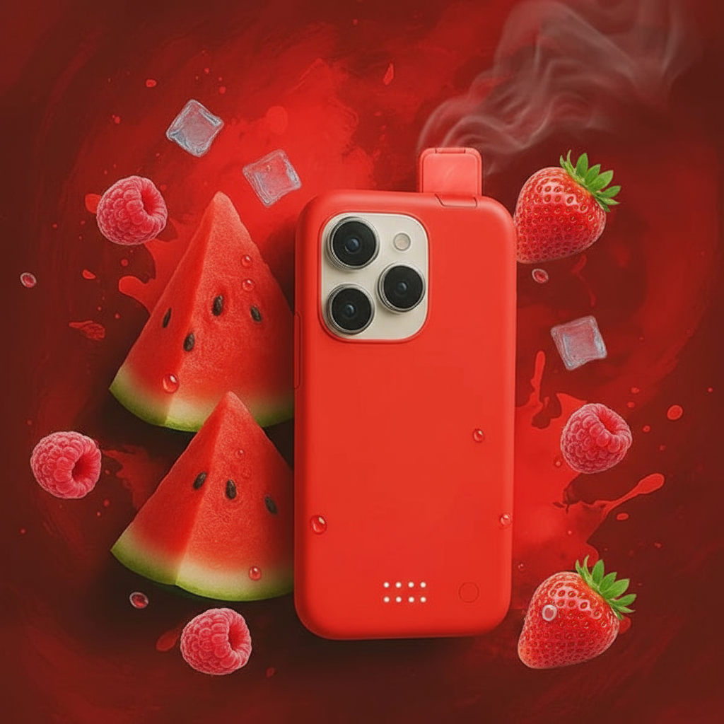 Coque rouge style été